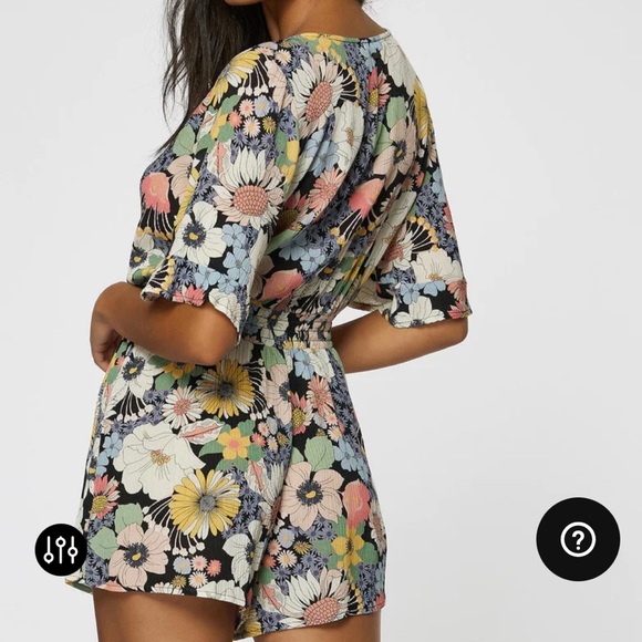 O’Neill KYRIE TWIGGY FLORAL ROMPER - Picture 2 of 7